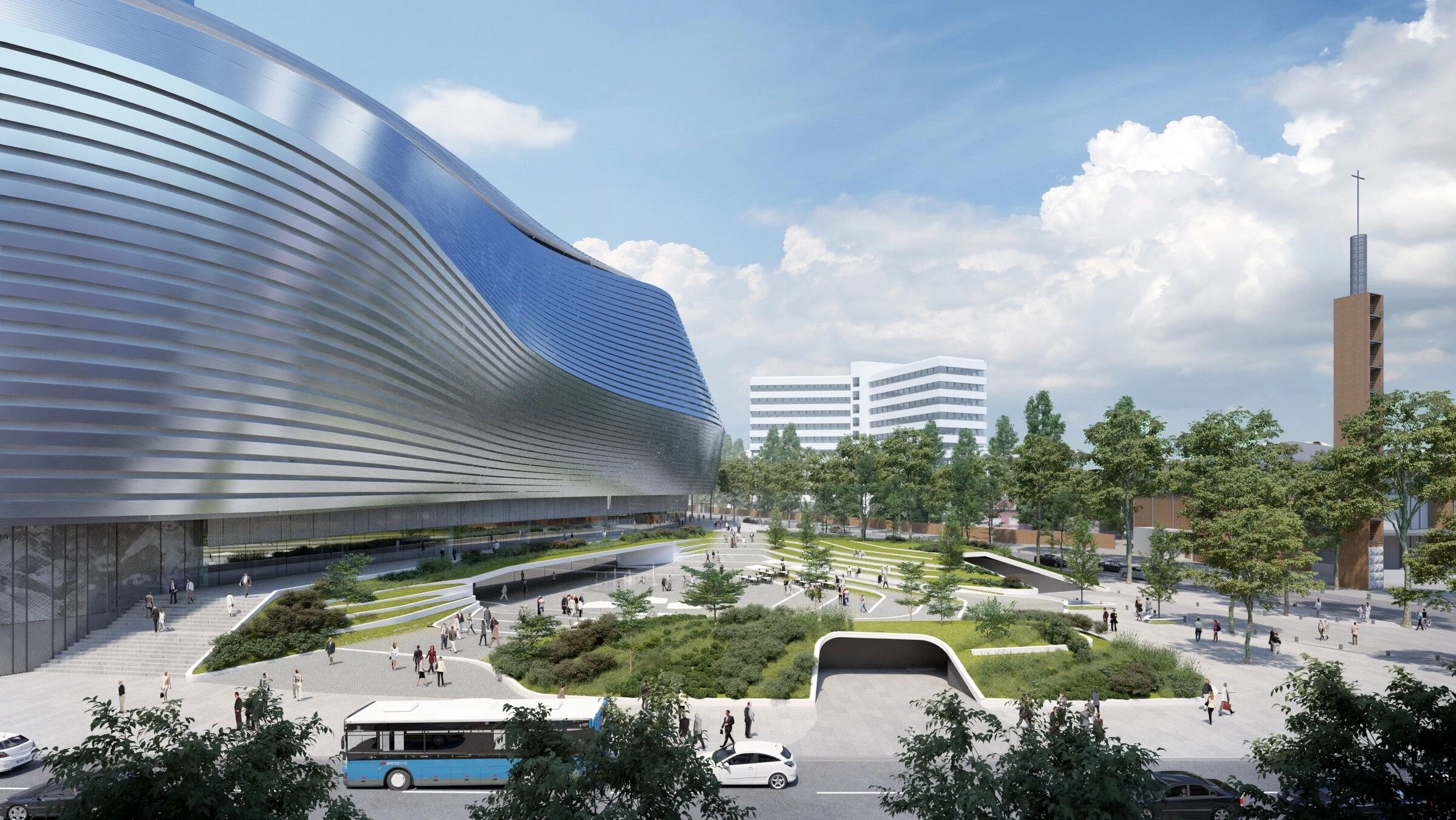 圣地亚哥·伯纳乌球场改造丨西班牙马德里丨L35 Architects,GMP,Ribas & Ribas-81