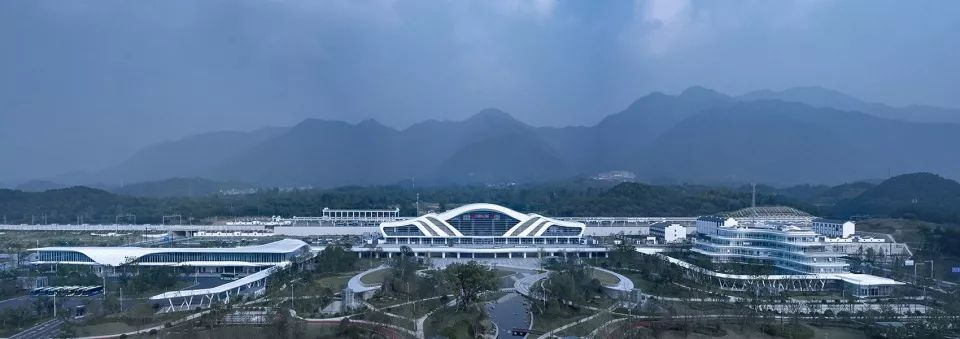 杭州桐庐高铁站,富春山水微缩之美-4