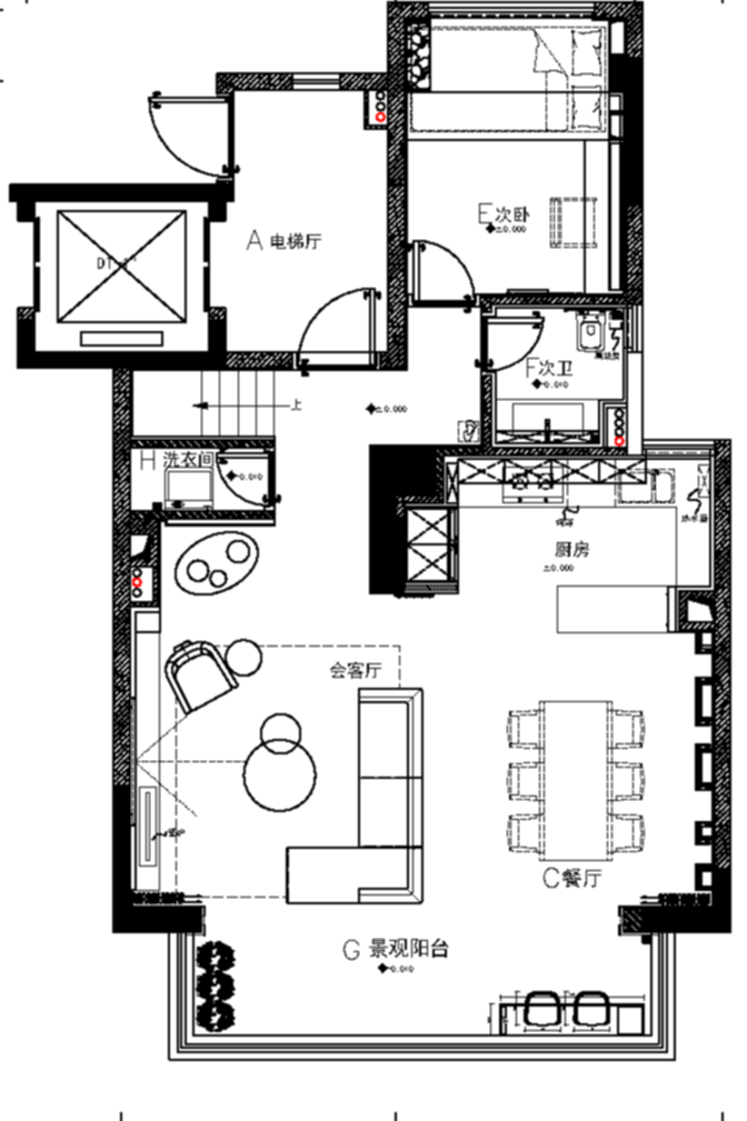 湖语颂中叠样板间丨中国苏州丨元禾大千（软装）,诗意空间（硬装）-44