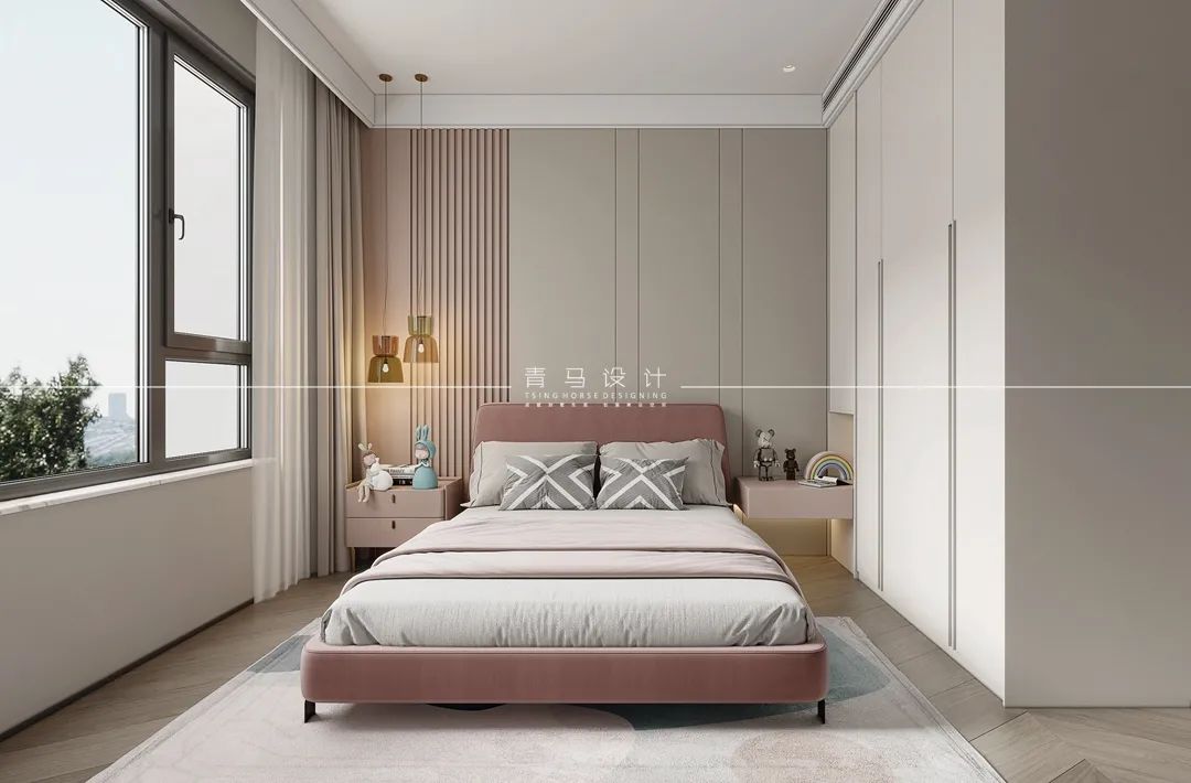 龙湖景粼天序平层设计丨青马别墅空间设计-41