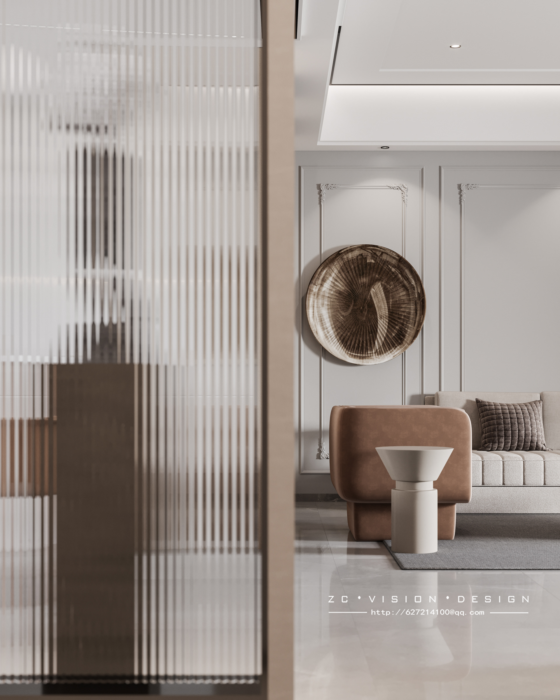 大气住宅 - 用极简诠释优雅的质感美学                     -4