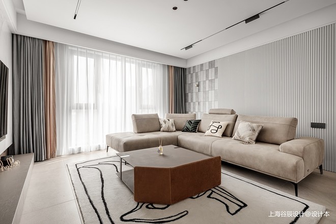 四居及以上150平米装修案例·效果图  晴·书·空间重组,打造居室晴天-15