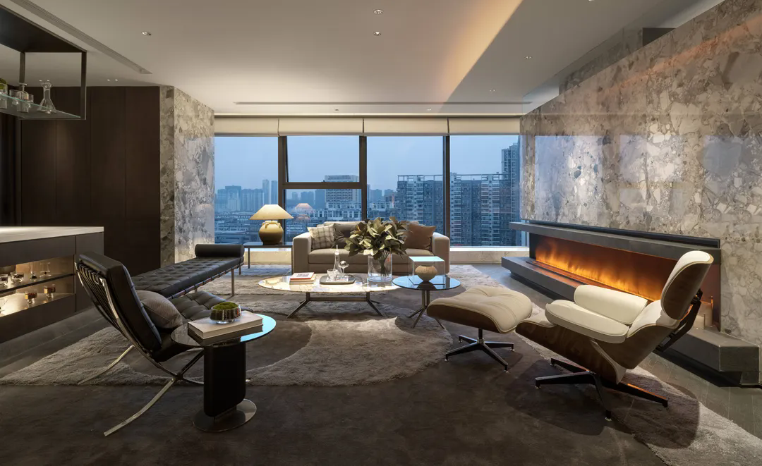 南昌联发中心办公样板房丨中国南昌丨创时空设计-42