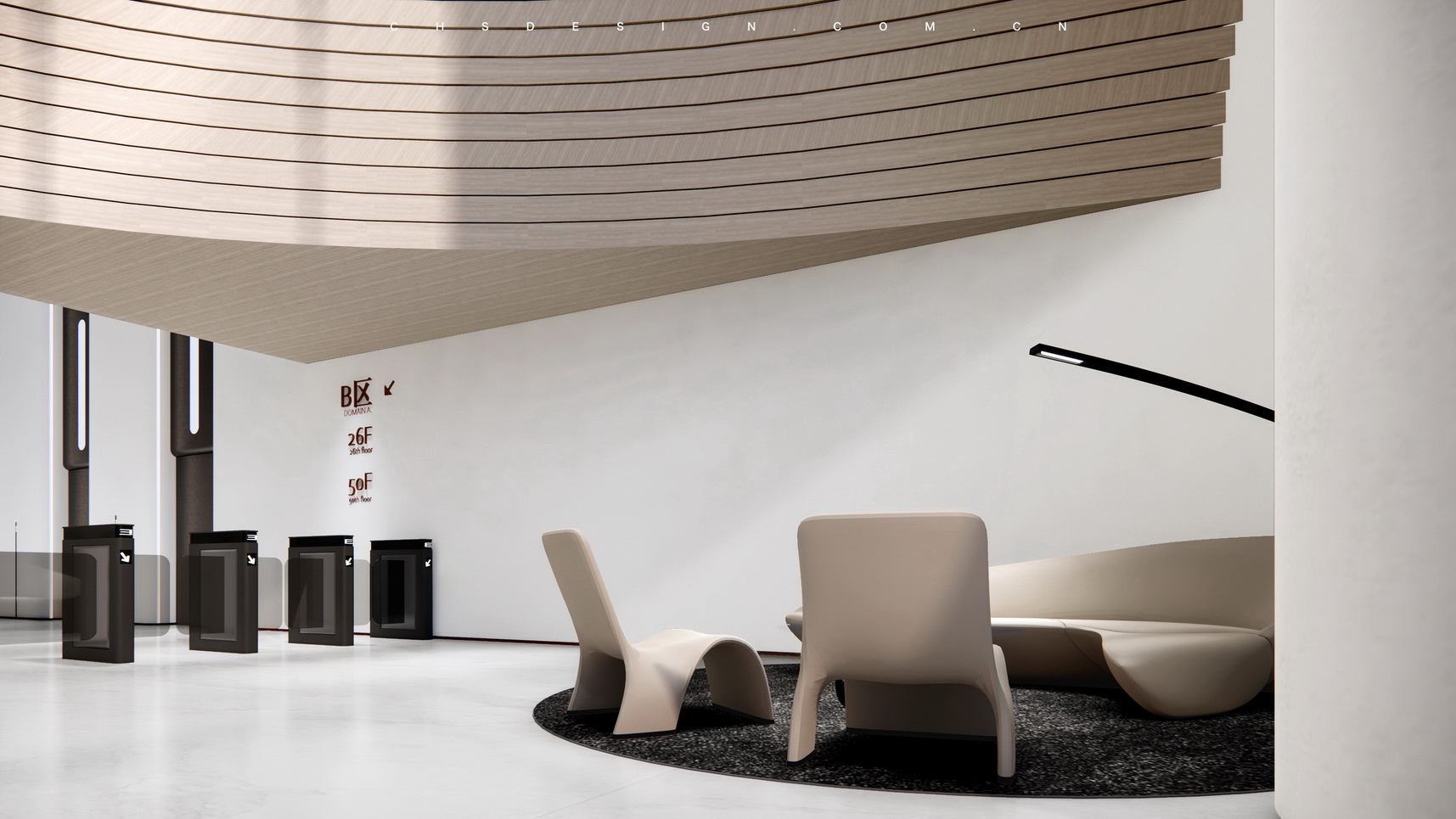 山水间·IFC 办公概念方案设计丨CHS ARCHITECTURE 超前设计团队-31