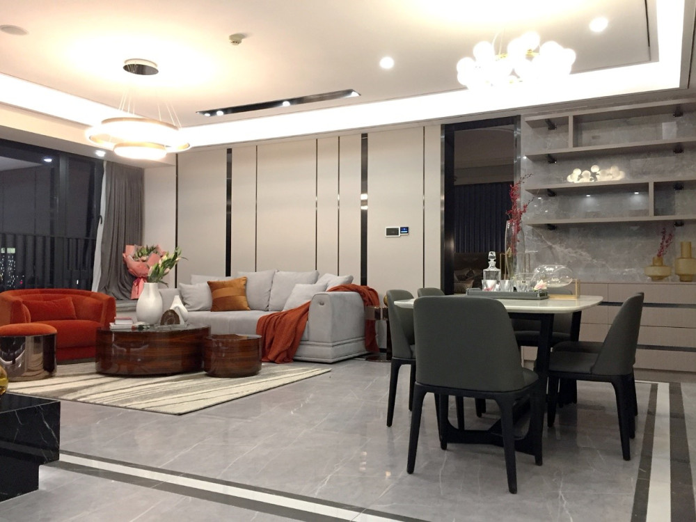 深圳福田宏欣豪园 Midtown 现代轻奢风格设计-22