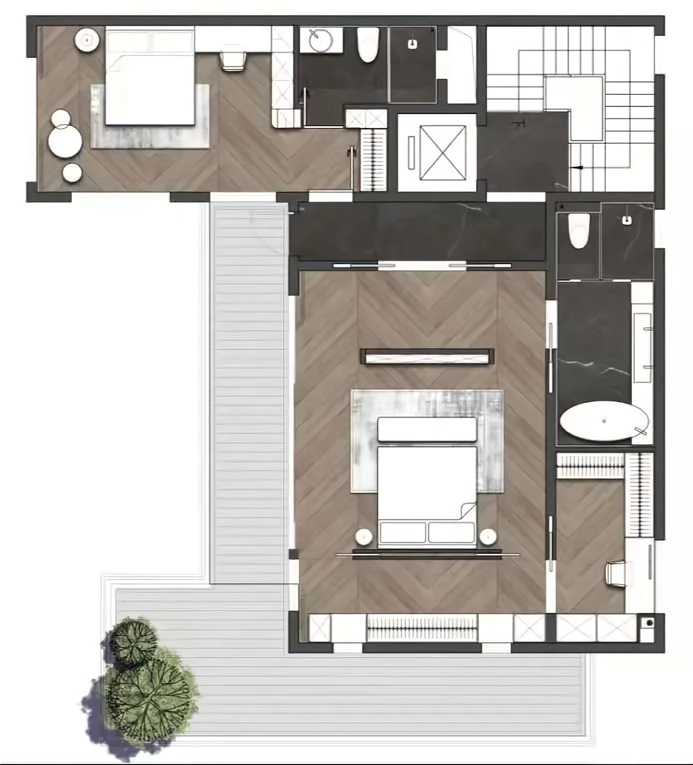 重庆阳光城合院 220 户型样板间丨中国重庆丨近境制作-45