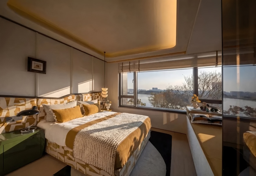 广州金地香山湖·御湖颂别墅样板间丨中国广州丨诗意空间设计-44