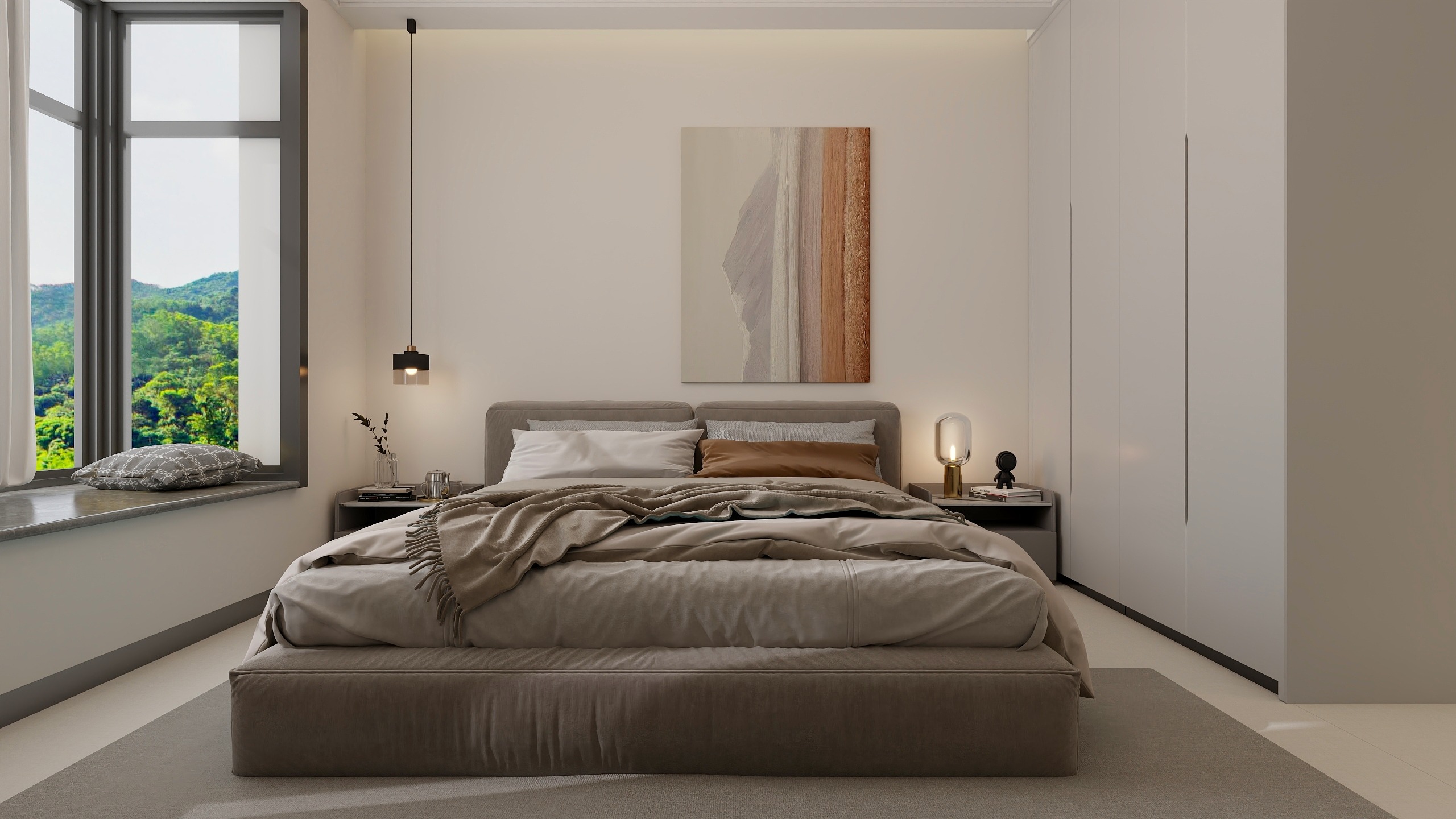 尚书房意式轻奢现代简约110㎡混搭3室-10