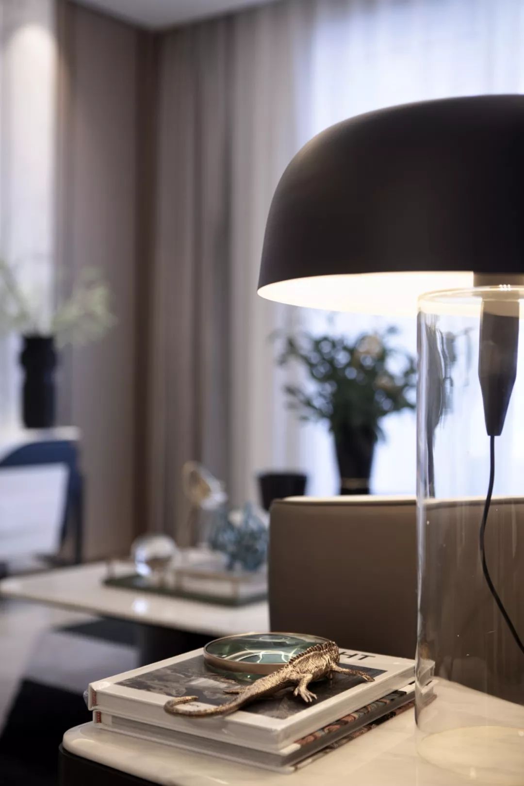 岛城绿如蓝——派尚设计青岛卓越·维港样板房-53