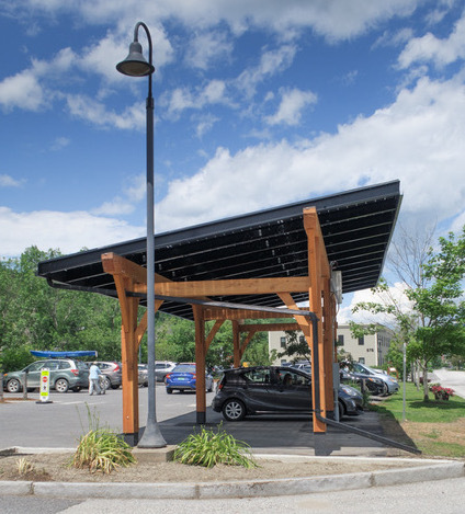 太阳能顶篷丨美国佛蒙特丨New Energy Works-24