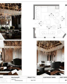 Shop Drawing For Majlis
