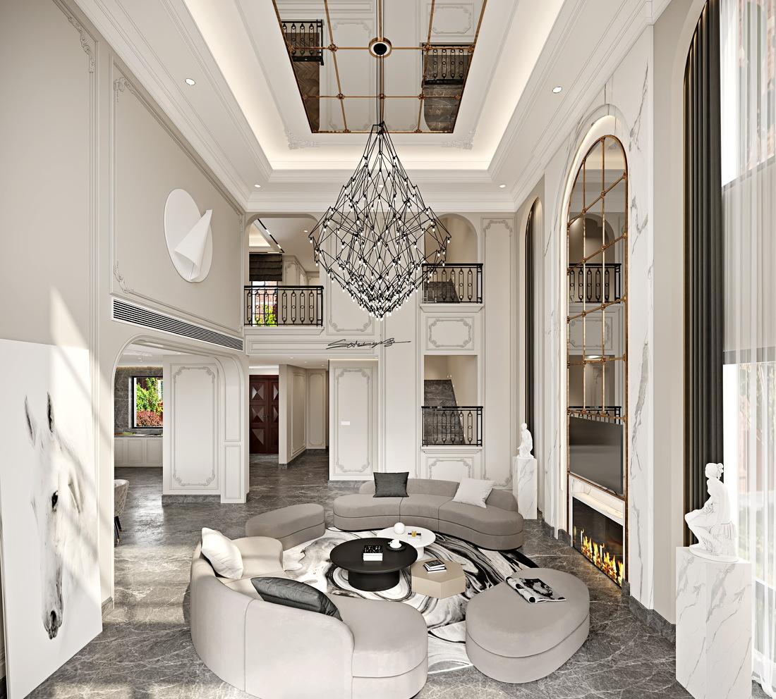 
优雅精致的法式现代 -1