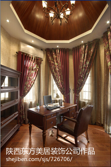 曲江观山悦复式家装设计案例丨东方美居装饰-11