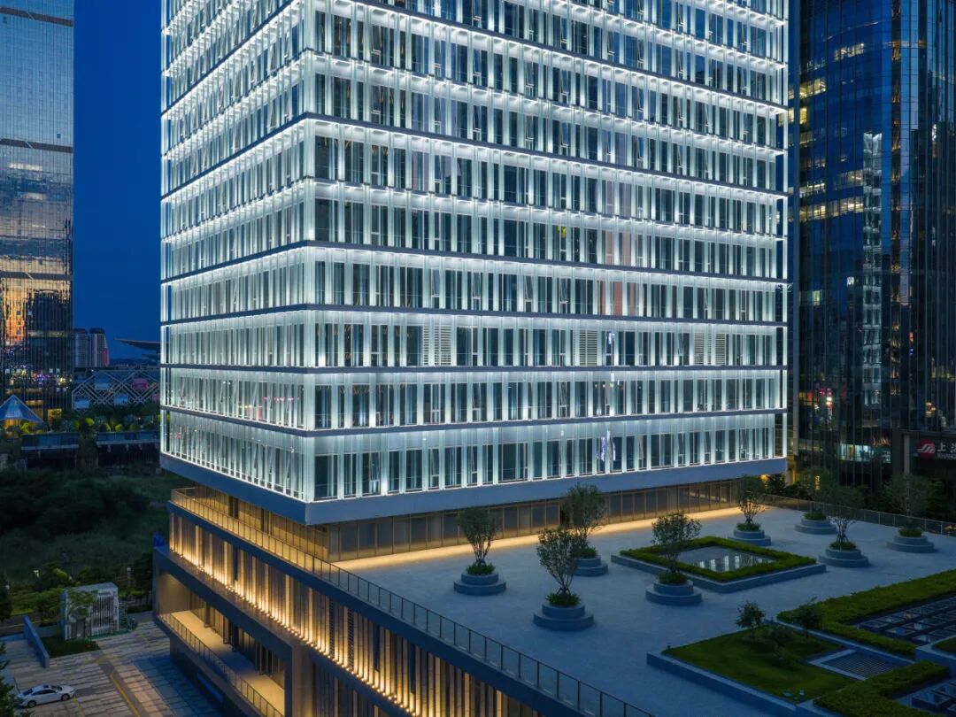 南宁中银金融中心：中建照明点“靓”东盟金融门户新地标-23