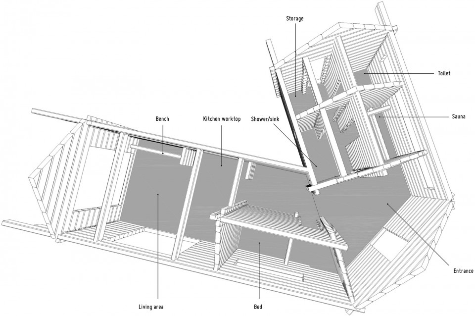 挪威湖畔小屋，自然木质温馨空间-18