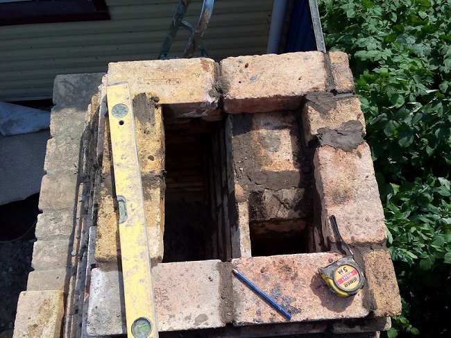 砖砌烧烤炉建造-101