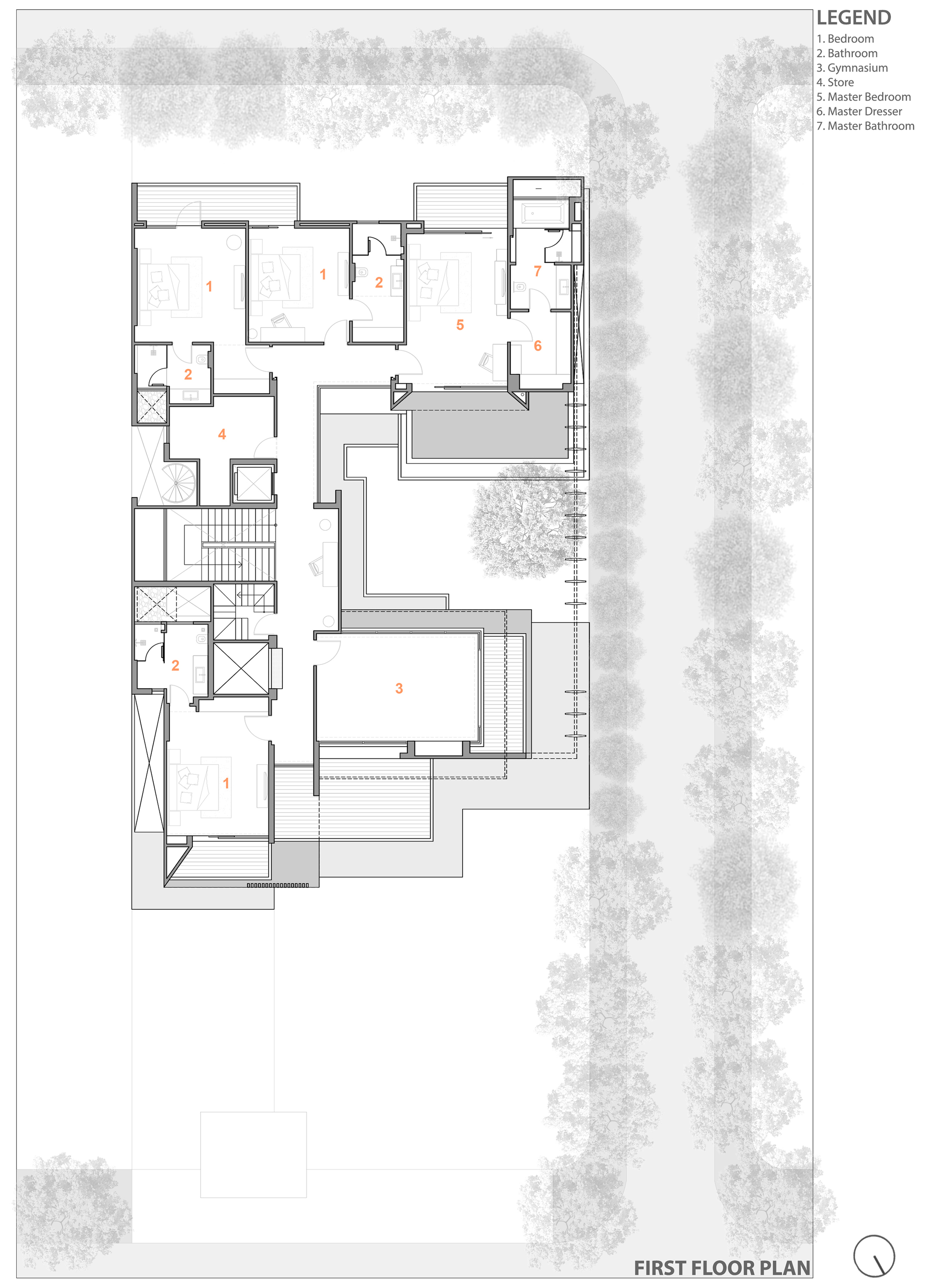 街角房屋丨印度新德里丨DADA Partners-24