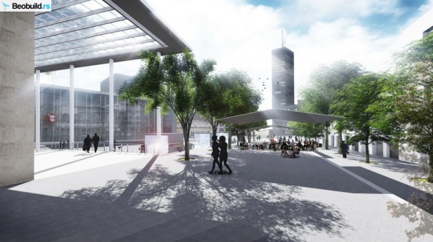 贝尔格莱德鲜花广场重建项目-15