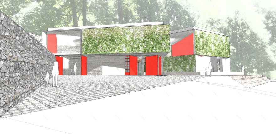 北美狼保护中心教育馆 | 环保理念融入教育空间-12