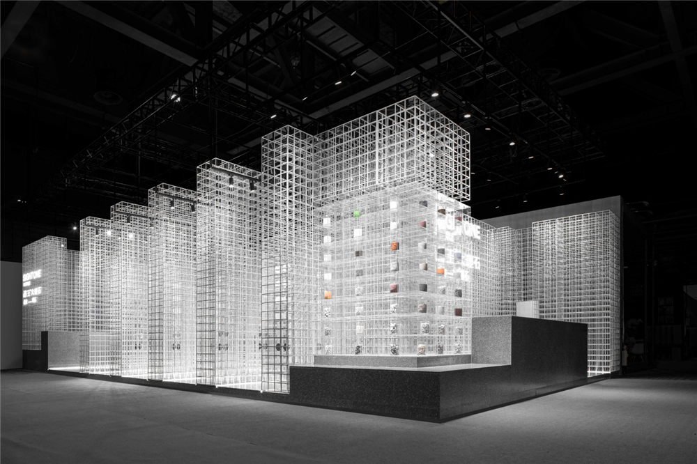 2020 广州设计周画王大理石展厅丨中国广州丨广州共生形态工程设计有限公司-33