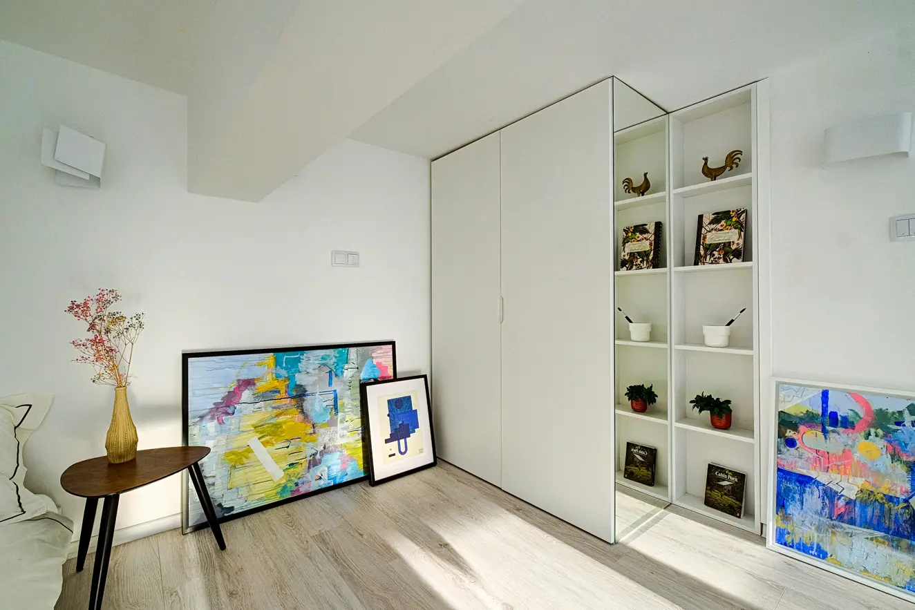 波兰 20m² 迷你复式，巧妙利用空间与风格混搭-14