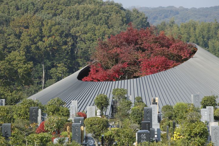 峡山湖边林区公墓社区会所-8