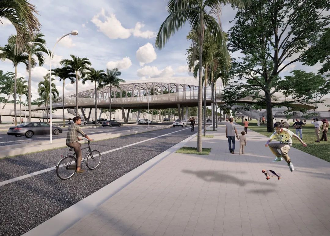 海口“巨浪”与“飞鱼”双桥设计丨中国海口丨隧道股份城建设计集团与刘宇扬建筑设计顾问(上海)有限公司-24