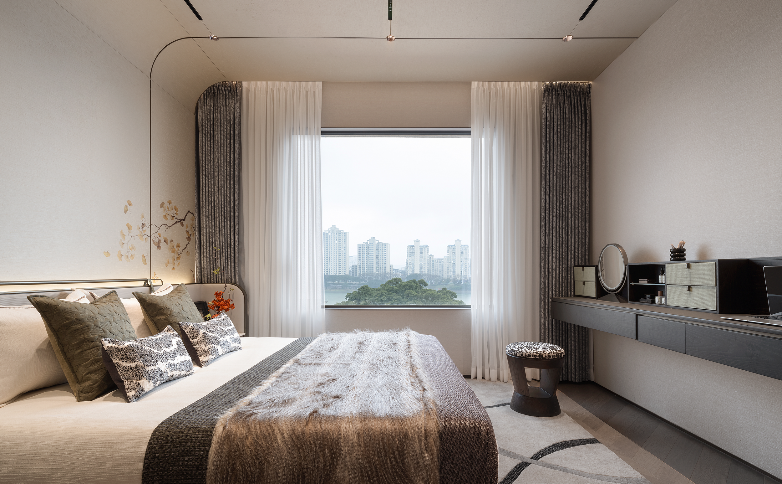 赣州中海悦江府143㎡样板房丨中国江西丨零次方空间设计（室内）,零次方陈设设计（软装）-9