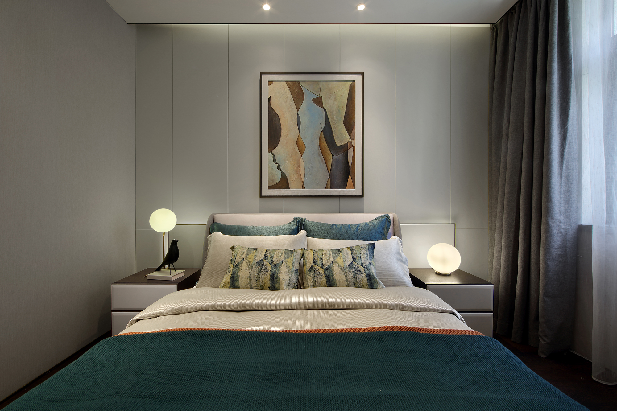 简雅空间 | 郑凯橄榄城 67 号室内设计-33