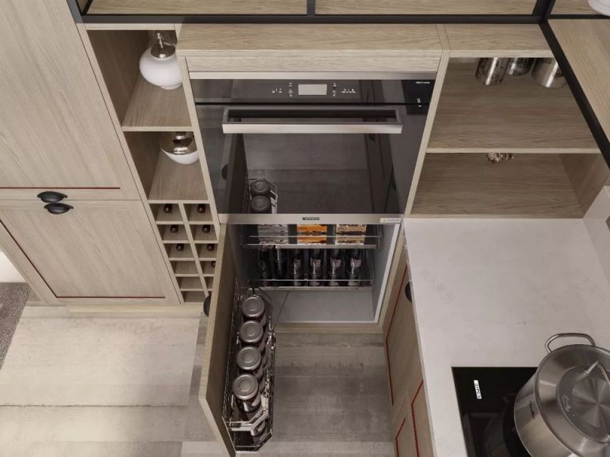 工业风=简陋毛坯房?错!你绝对没想到厨房还能这么装!-46