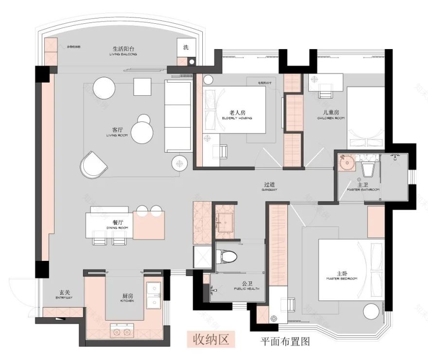 都会星辰 · 现代北欧风格的家庭宜居空间丨中国深圳丨启物设计-14
