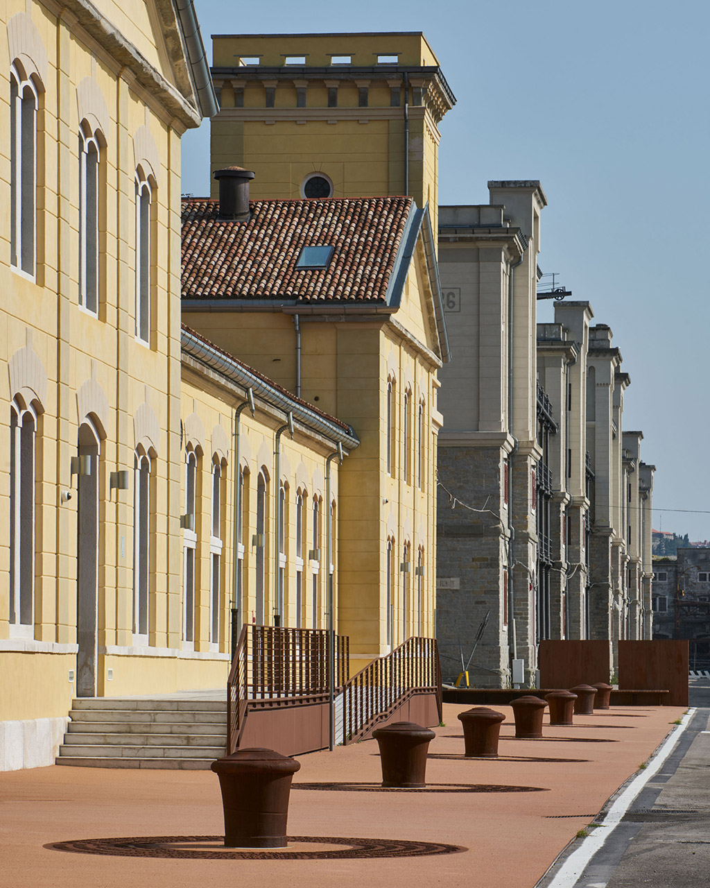  Outdoor spaces Port Museum in Trieste 
			-6