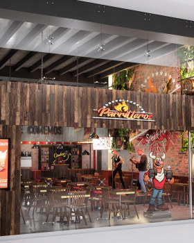 Restaurant Parrilleros/ Interior Design