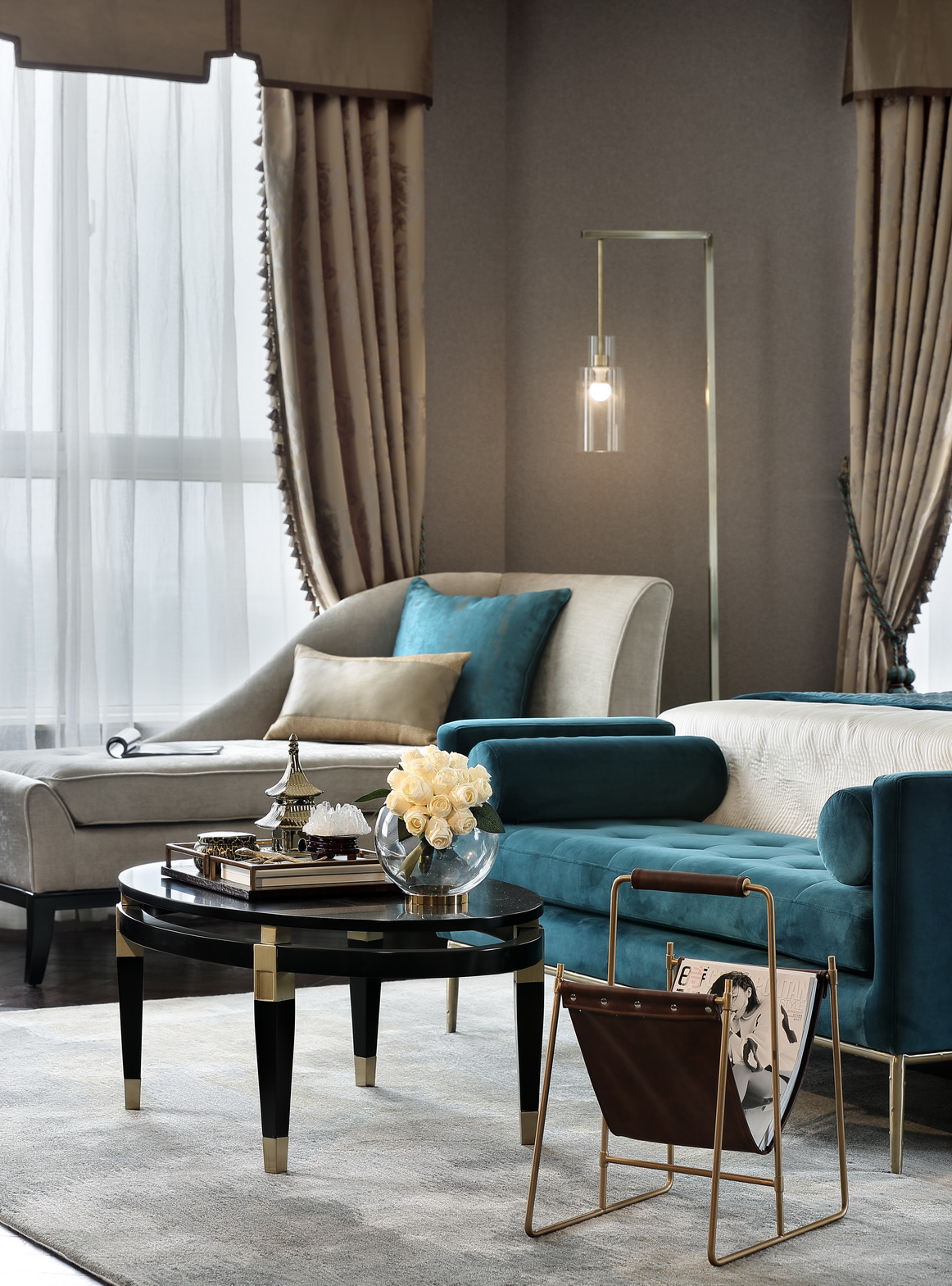 筑研设计--洛阳翡翠庄园样板间-19