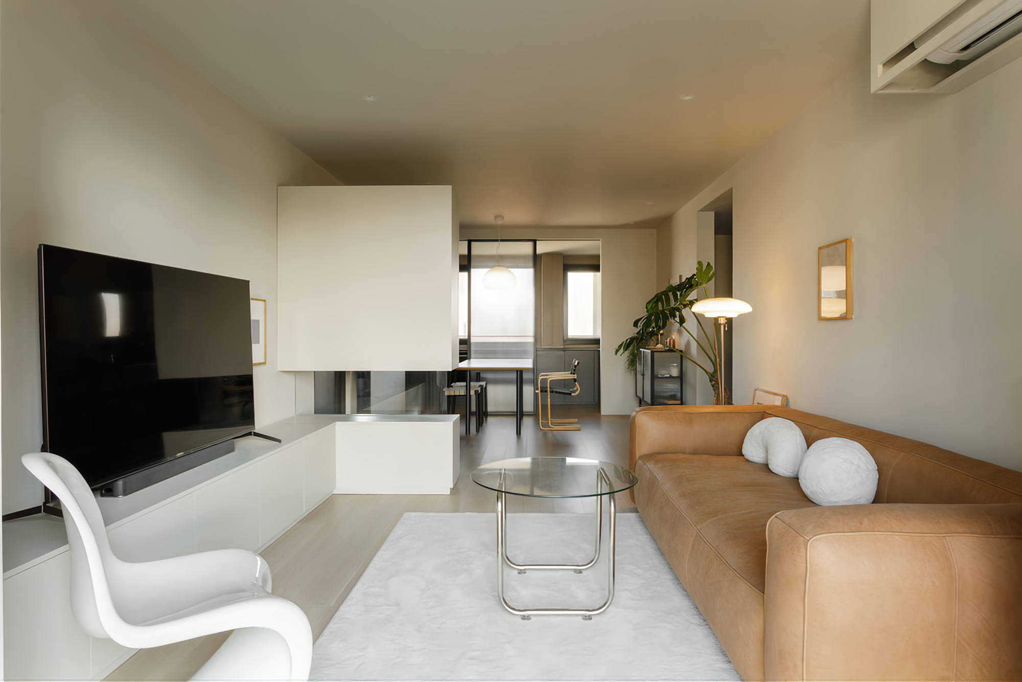 奶茶色的家丨中国北京丨NOTHING DESIGN-9