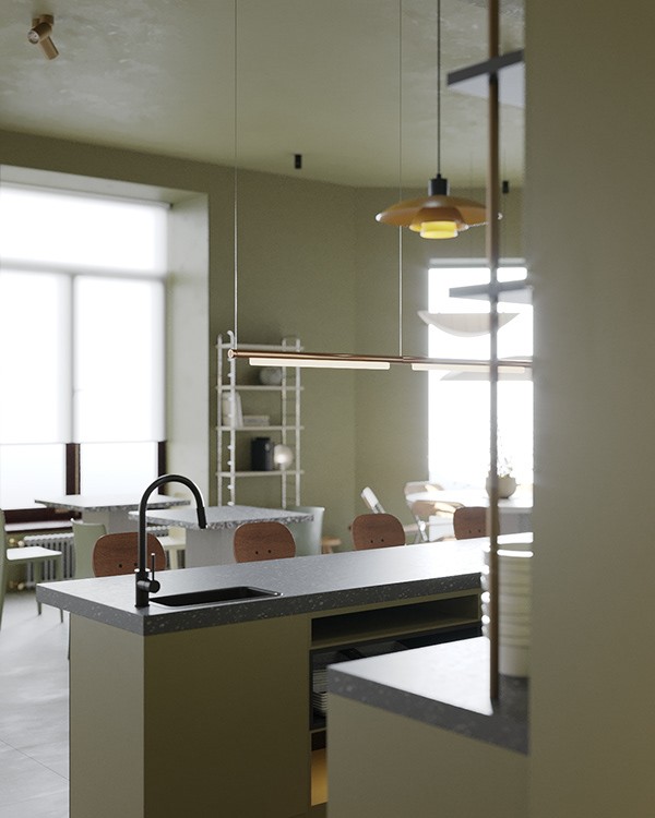 圣彼得堡200㎡ 葡萄酒酒吧-8