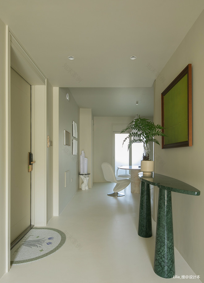 136²的挪威极简色彩主义私宅-29