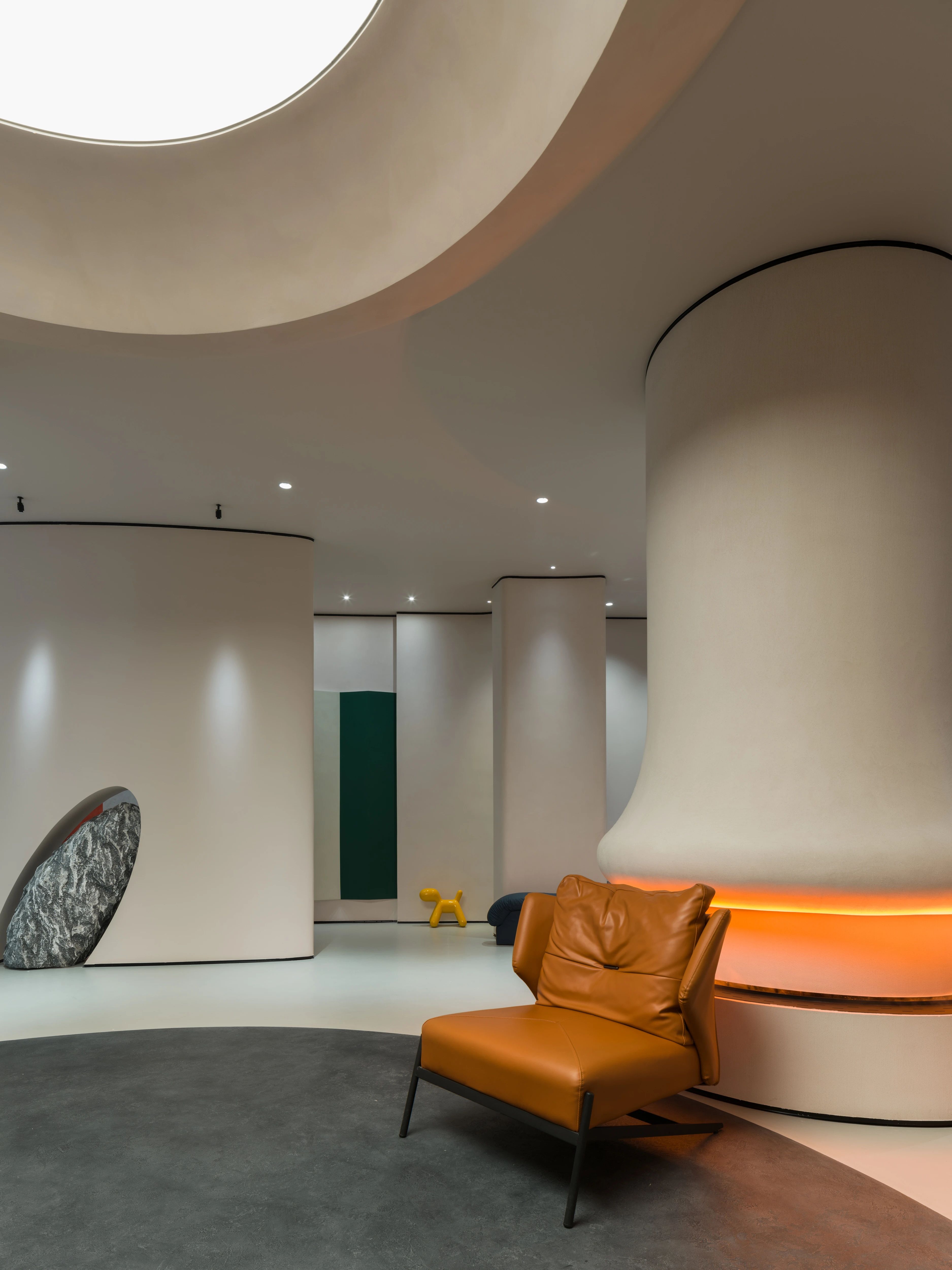 胡同儿“艳遇”,芬琳漆涂料展厅丨北京奈凡设计事务所-27