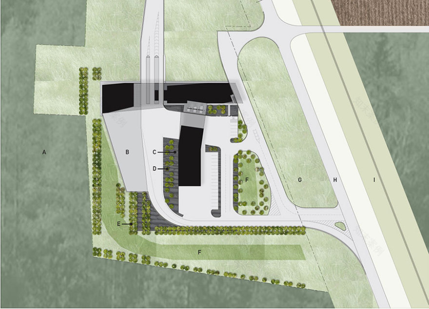 美国 Warroad 陆地港口入境景观设计-8