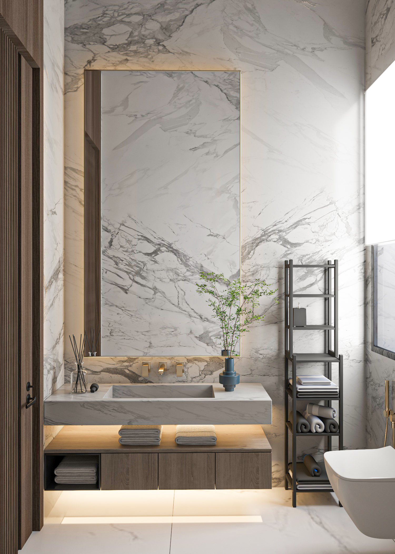 Magles, Corridor And Bathroom-7