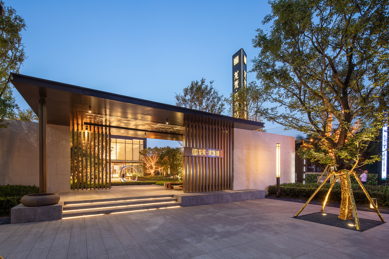 南宁龙光玖誉城-郡城居住区 水景庭院诗意空间-8