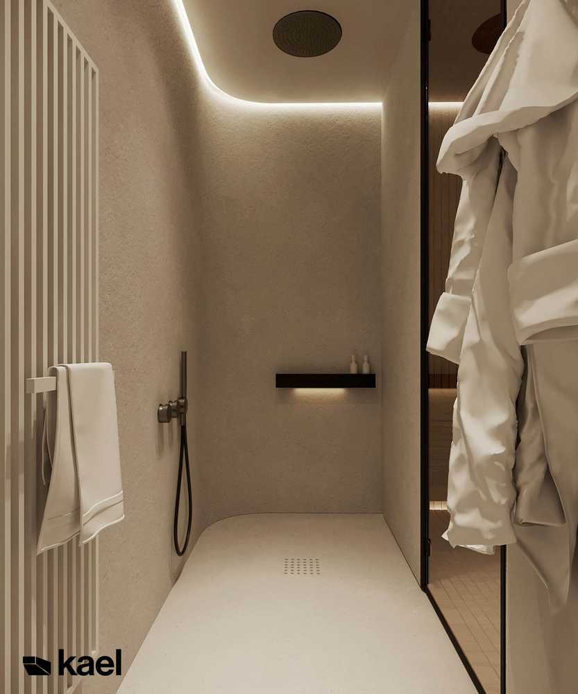 波兰华沙160平两层极简风公寓设计丨波兰KAEL工作室-92