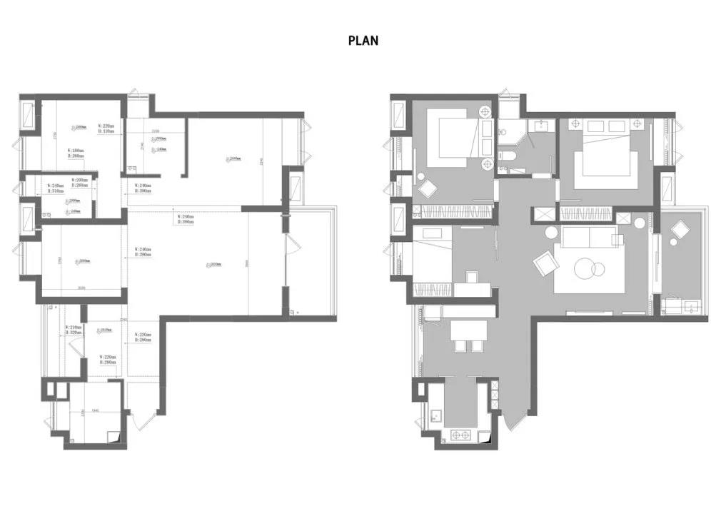 武汉新城璟汇 123 平简约北欧风设计，有宅设计打造一人居宅-2