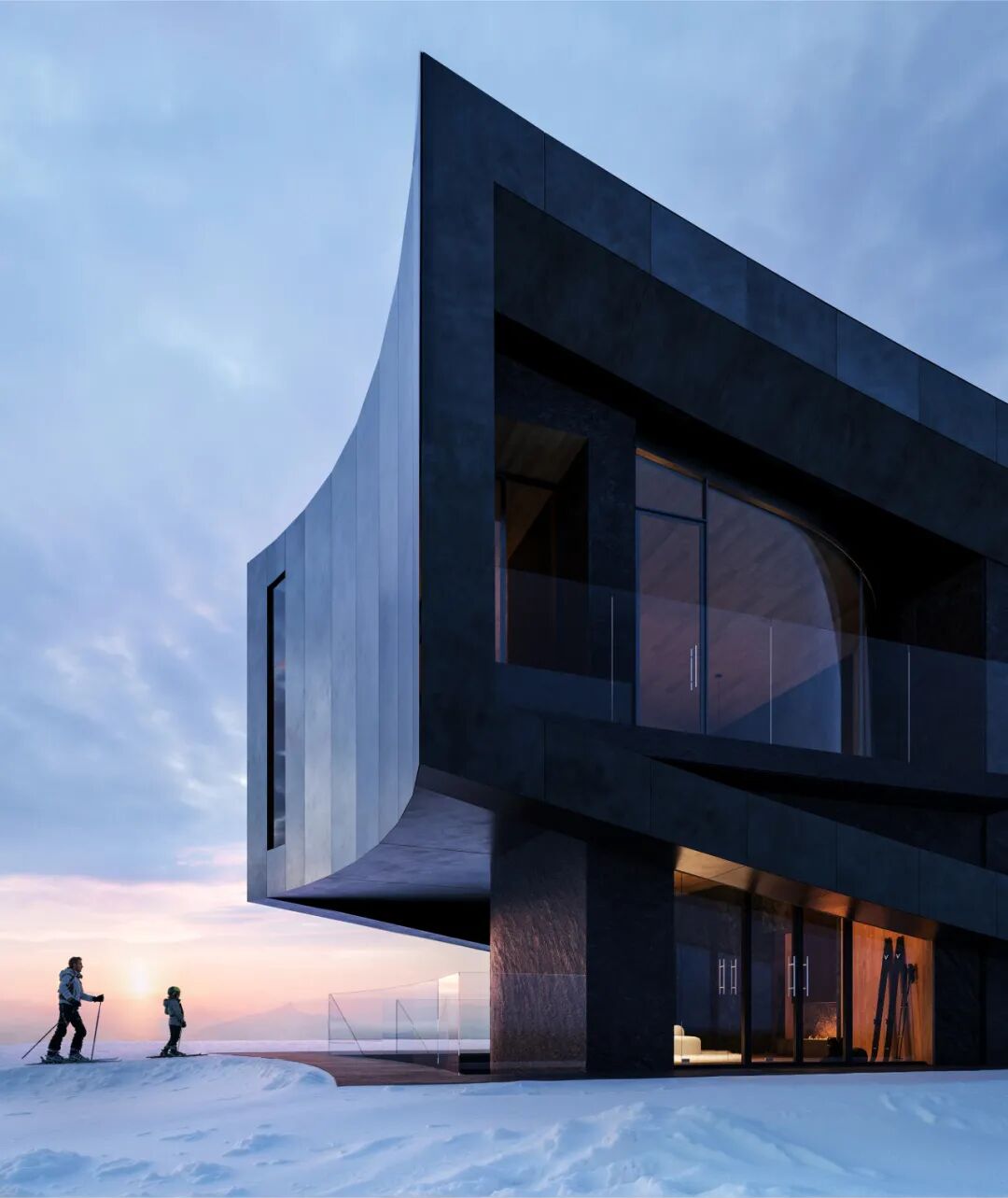 Snøhetta北海道新作（NOT A HOTEL度假住宅）-6