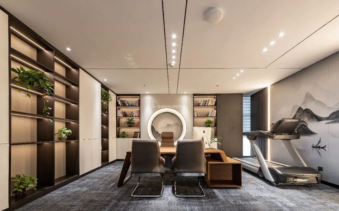 现代中式办公室设计丨中国昆明丨紫苹果国际设计-58