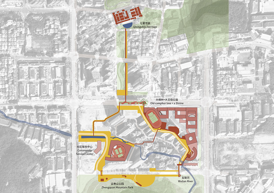 龙岗双子星学校（围龙书院,围屋学社）丨中国深圳丨URBANUS都市实践-9