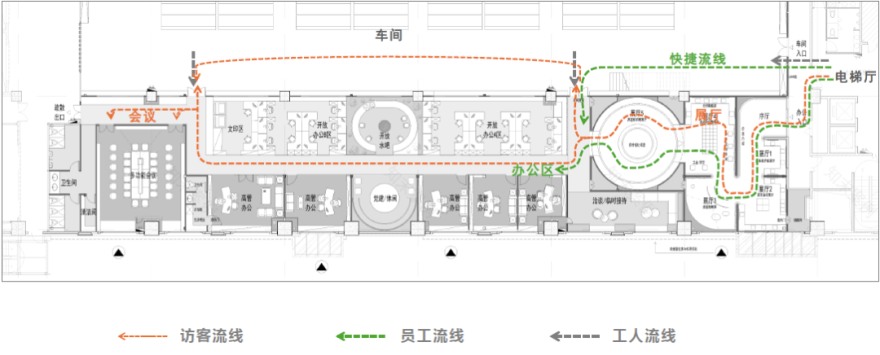 上海科技企业办公与展厅室内丨中国上海丨在野川行-13