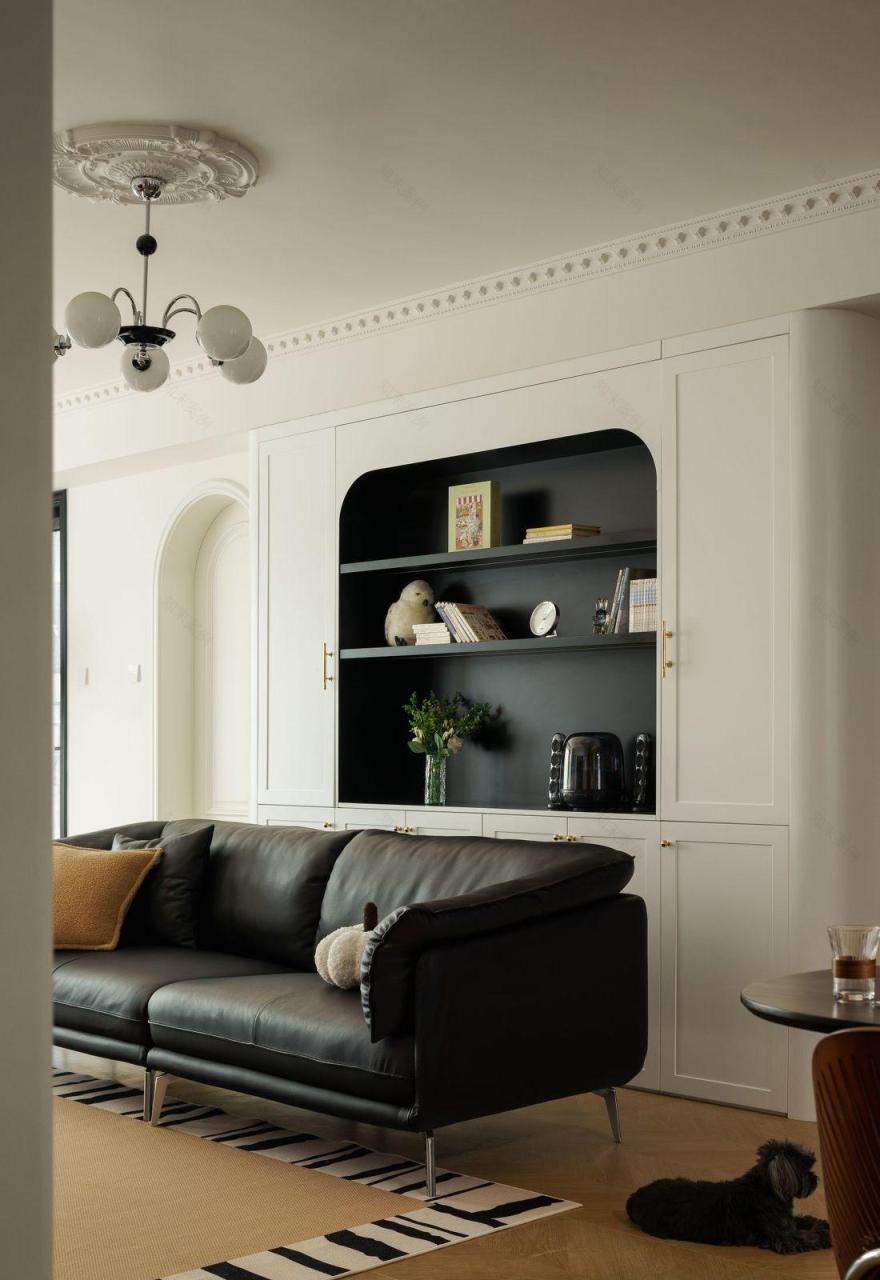 180㎡现代法式风【余韵默然】-14