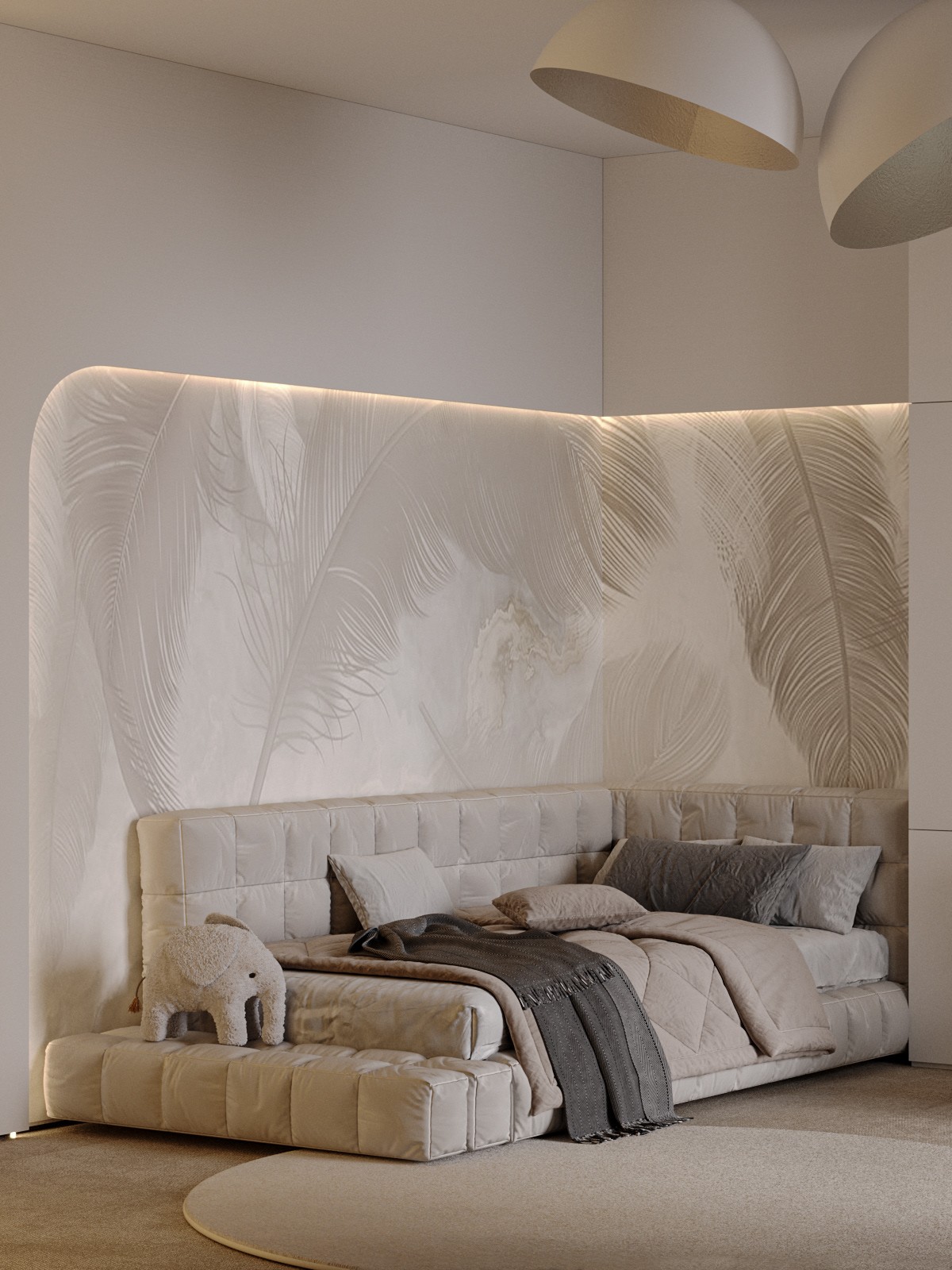 黑棕复古配色空间设计-65