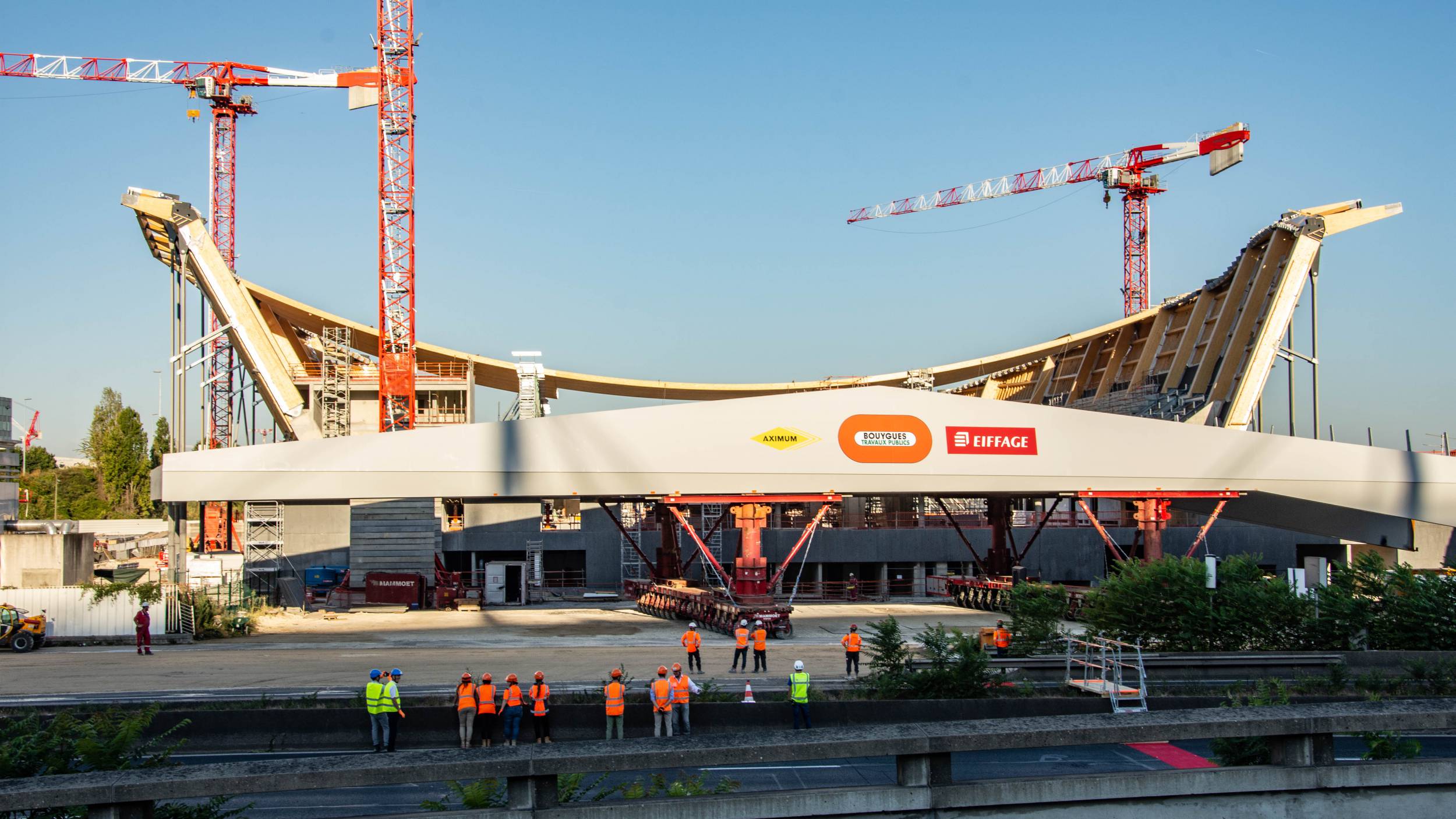 奥林匹克水上运动中心行人天桥工程-12